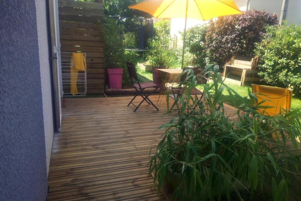 Studio Avec Jardin Au Pied Du Revard Dans Villa อิกซ์เลส์แบ็งส์ ภายนอก รูปภาพ